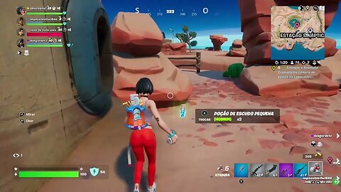 Investigar uma anomalia detectada no Lago da Preguiça Fortnite