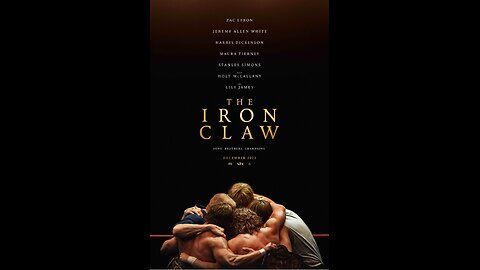 THE IRON CLAW OFFICIAL TRAILER - (2023) #a24 #zacefron #wrestling #vonerichs #tragedy #triumph #bbc