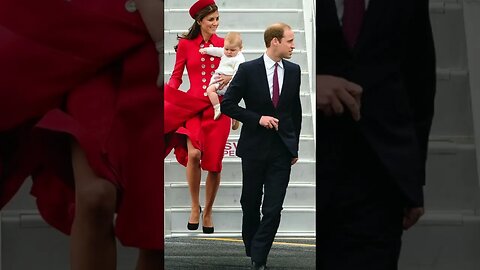 Princess Kate's DRESSES FLYING UP In The Wind! #shorts