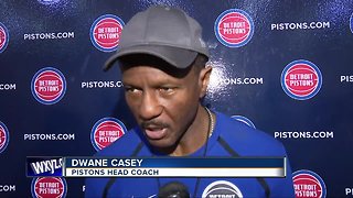 Dwane Casey doesn't like when teams' best players miss games