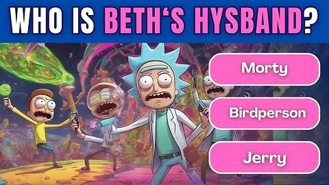 Quiz RICK AND MORTY | 20 questions