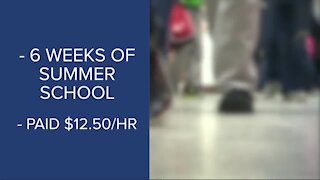 BPS incentive to graduate, paid to attend summer school