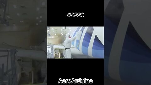 Watch Brand New #Airbus #A220 Assembled Inside Factory #Aviation #Fly #AeroArduino