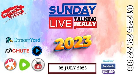 2023 Talking Really Sunday Live (02 July)