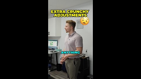 She Had A CRUNCHY Adjustment! #chiropractor #backpain #headaches #neckpain