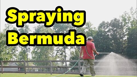 Bermudagrass Reset MOST Efficient DIY Homeowner Lawn Care Sprayer