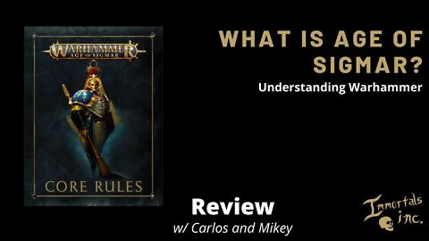 Confused about Age of Sigmar or Warhammer in general? Click here.