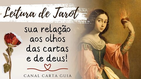 ❤️‍🔥 SEU RELACIONAMENTO NOS OLHOS DAS CARTAS E DE DEUS | LEITURA DE TAROT 🌟