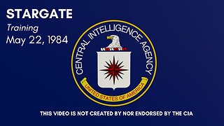 CIA Stargate Training Transcript (Remote Viewing)