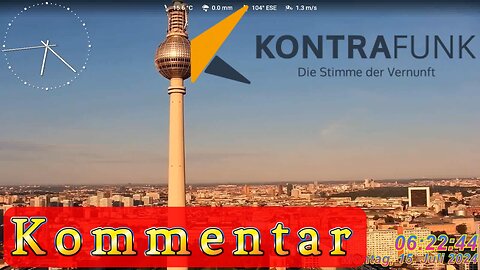 Kommentar im Kontrafunk 15.07.2024 - Collin McMahon #glaubewenig, #hinterfragealles, #denkeselbst