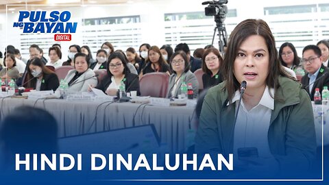 Pagdinig ng Kamara hinggil sa OVP budget, hindi dinaluhan ni VP Sara