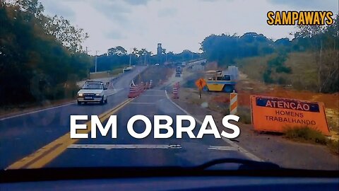 Obras na Rodovia Emerenciano Prestes de Barros