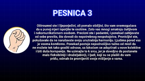 Način na koji stisnete pesnicu - Pesnica 3