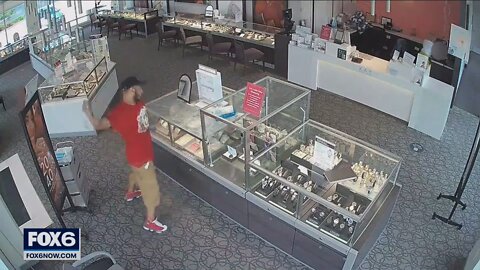 Man Tried and Failed to Rob Jewelry Store With Brick