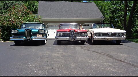 Getting an Edsel cation ! All three years 1958 1959 & 1960 Edsel on My Car Story with Lou Costabile