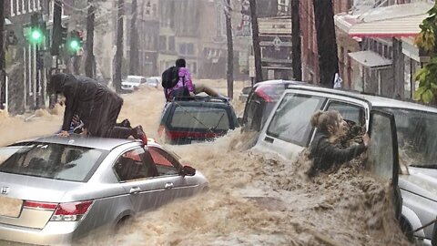 CLOAKED UFO AGENDAS: Flash flood with speed like a ferrari! Italy, this is the craziest flood in Sic