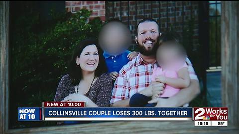 Collinsville couple shares massive weight loss journey