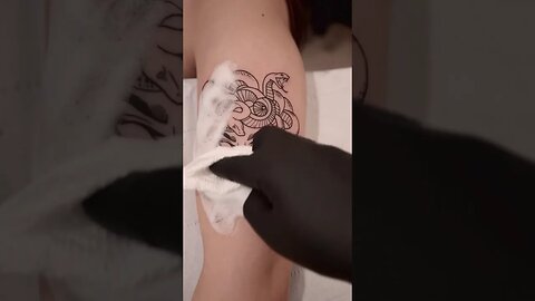 Medusa Tattoo Reveal #shorts #short #tattoo #tattooshorts #tattoos #tattoodesign #tattooartist #art