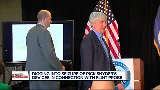 Former Governor Snyder's mobile devices seized in Flint Water Crisis investigation