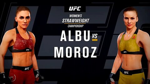 EA Sports UFC 3 Gameplay Maryna Moroz vs Alexandra Albu