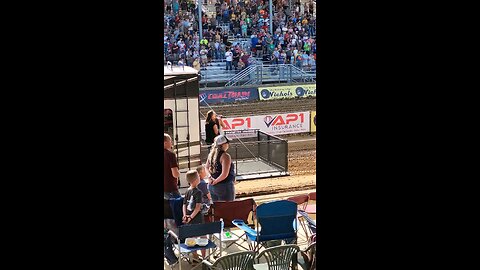 National Anthem Duet -Tractor Pull