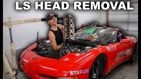 Removing Cylinder Heads C5 Corvette