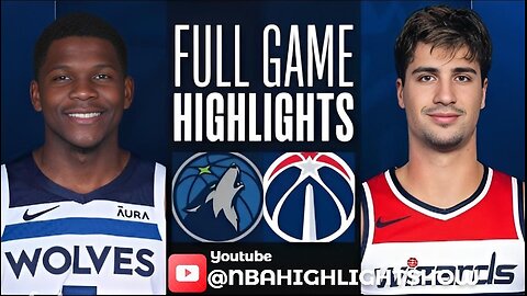 Minnesota Timberwolves vs Washington Wizards Full Game Highlights | Jan 24 | 2024 NBA Season