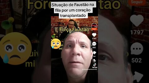 Faustão vai pagar 8 milhões para antecipar recebimento de coração para transplante