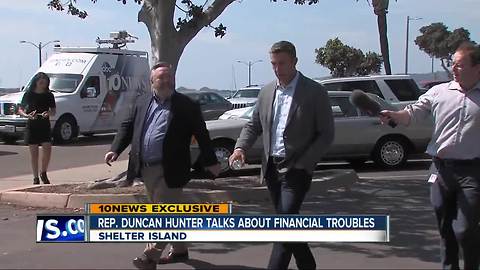 Rep. Duncan Hunter talks re-election, investigation