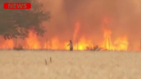 Morre espanhol Que Tentou salvar vilarejo de incêndio { RELEMBRE NO VÍDEO }