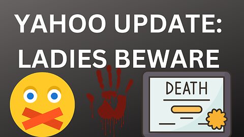 YAHOO UPDATE : WARNING FOR LADIES, REALISTIC STORIES#fyp #yahoo#latestnews #crimestory