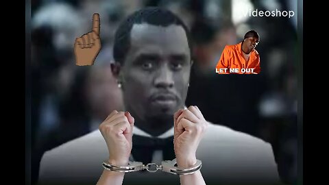 Diddy in them metal bracelets in NYC