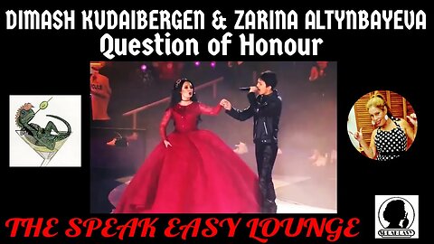 WOW! DIMASH KUDAIBERGEN & ZARINA ALTYNBAYEVA - Question of Honour (2017) DIMASH REACTION