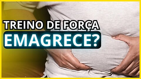 Como DEVE ser FEITO o TREINO DE FORÇA para OBESOS? Emagrece?