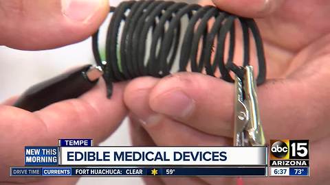 ASU engineers developing edible medical devices