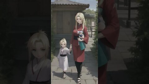 I asked an Ai to create what it thinks a Mother Tsunade with Naruto would look like | What if