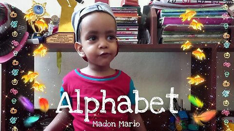 Learn Alphabet with Madon Mario | Mario singing phonics song | A B C D...