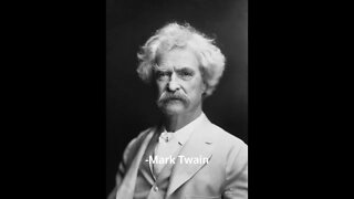 Mark Twain Quotes - A man cannot be comfortable...