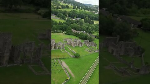 #dronefootage of Easby Abbey North Yorkshire