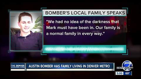 Colorado aunt of Austin serial bomber: 'We are devastated and broken'