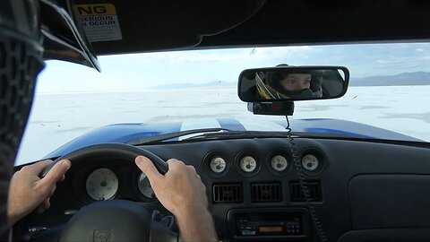 1997 Viper GTS Top Speed Run At Bonneville