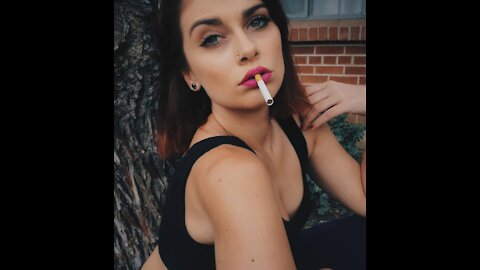 New Latest Smoking Girl ru