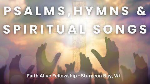 The Importance of Psalms, Hymns, and Spiritual Songs - Pastor Timothy Kornowski - 8/14/24