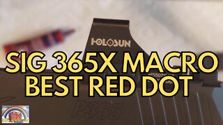 Sig Sauer 365X Macro Holosun 507K Installation