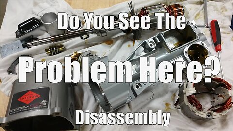 Complete Disassembly of the Skilsaw 12" Worm Drive Miter Saw To Find Issues From Previous Video