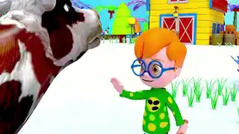 BABY CATCHING WILD COW | Pretend Play with Wild Animals