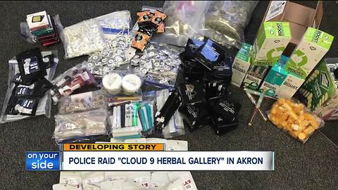 Police: Store clerk openly sold marijuana edibles at Akron head shop