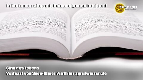 Sinn des Lebens - spiritwissen.de