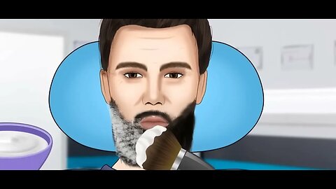 ASMR INFECTED BEARD DEEP CLEANING//ANIMATIONS//BEARD INFECTION//@uttam6361