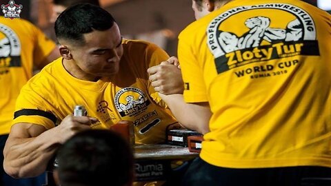 The Lighting Fast Armwrestling Champion Alizhan Muratov